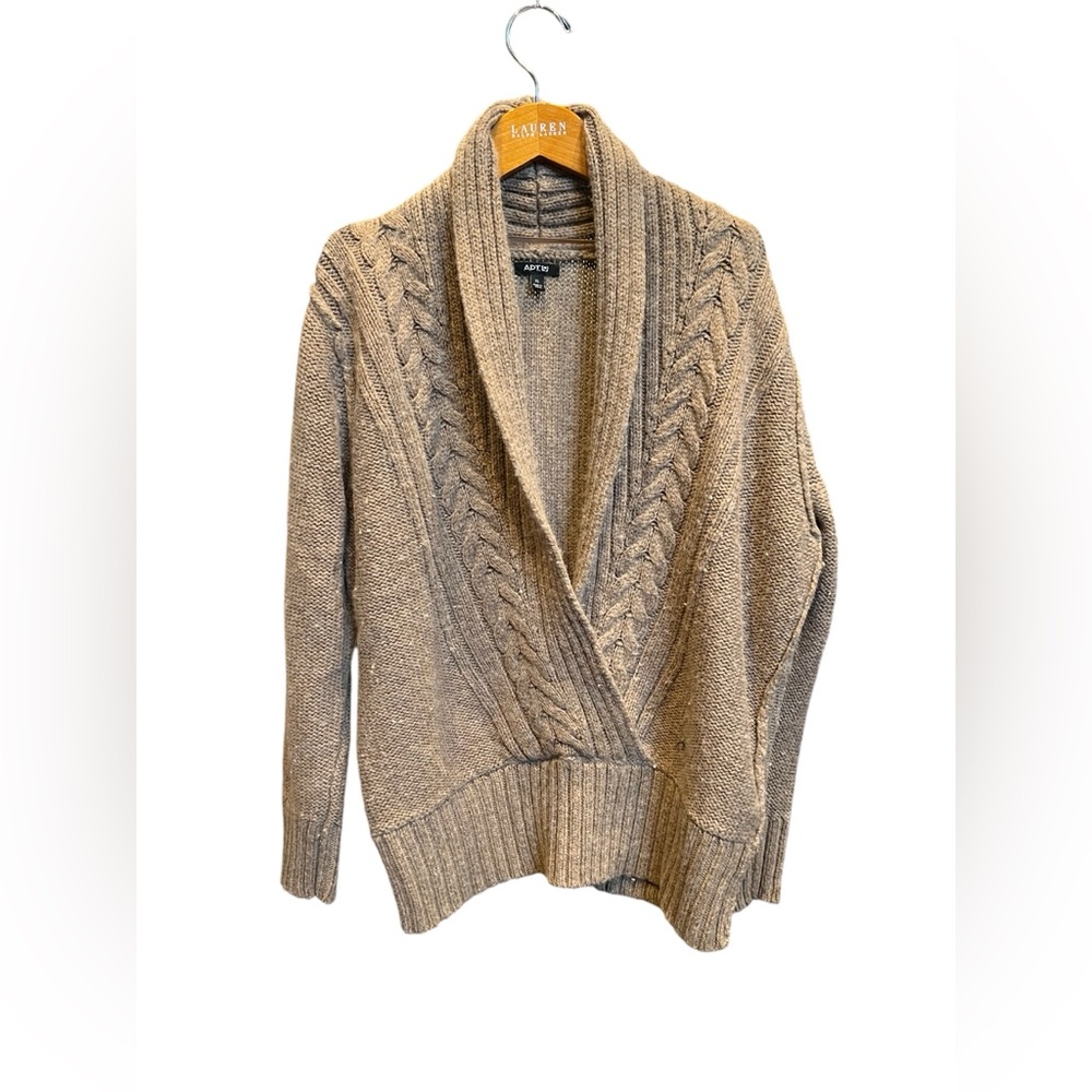 Light Brown Cardigan Sweater